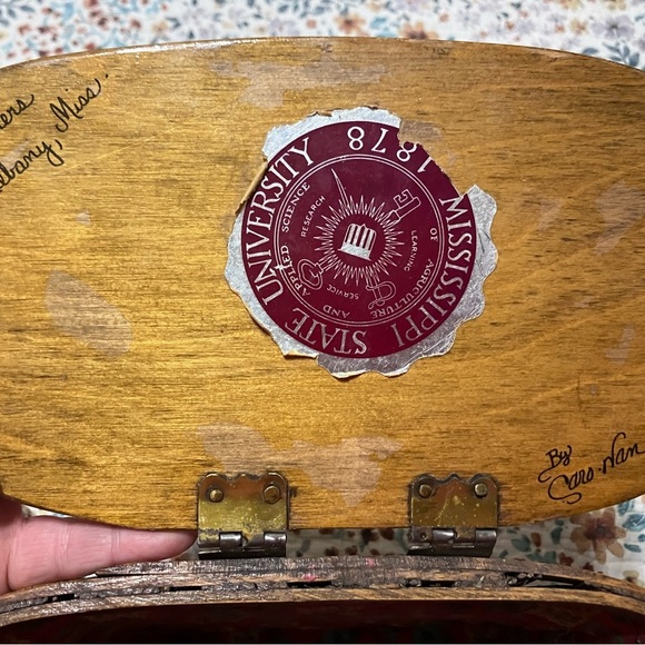 Charming Brown and Multicolor Decorative Basket Purse - Picture 7 of 7